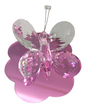 Figurilla de mariposa blanca de Murano y cristal italiano al 24 % #12557