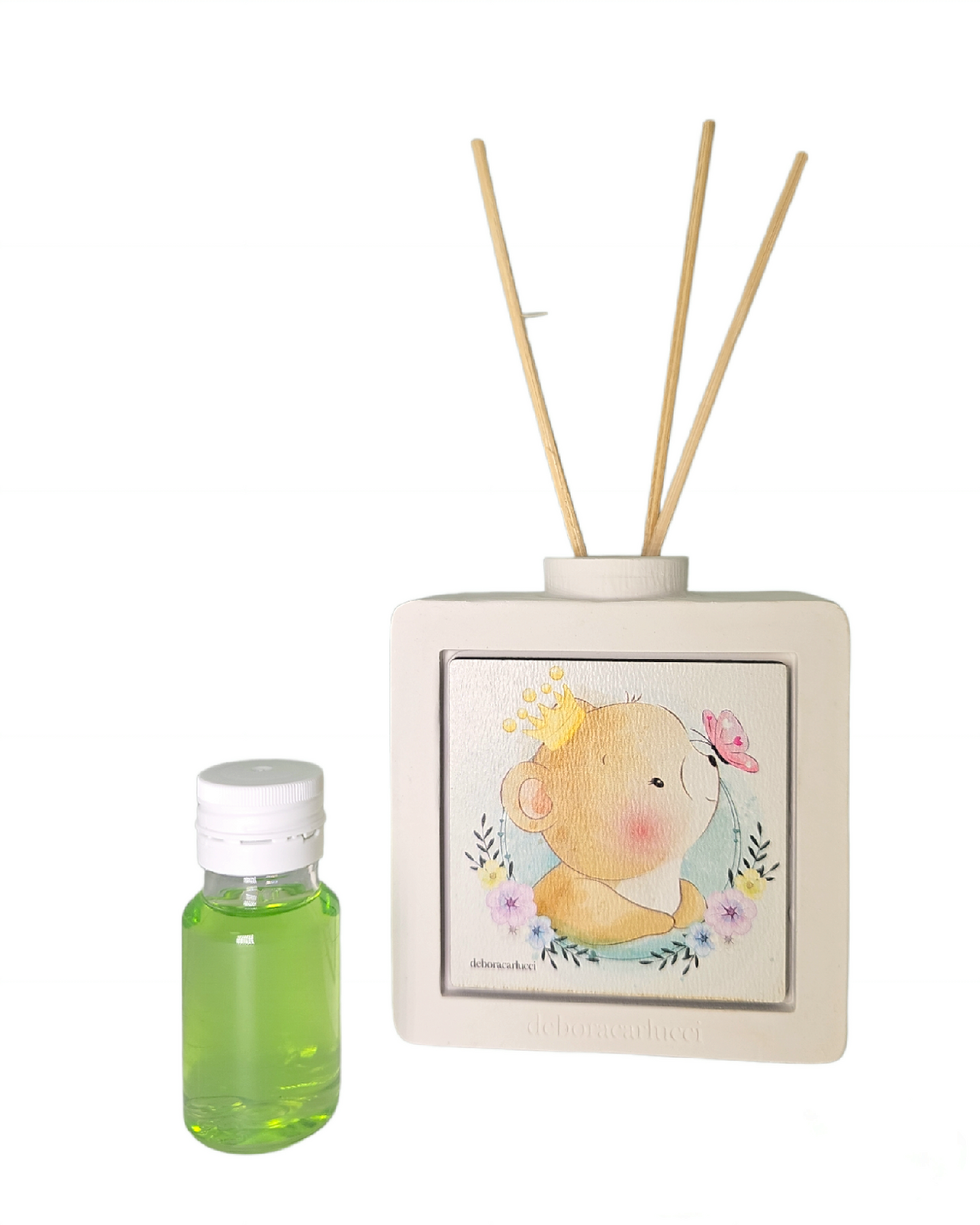 Debora Carlucci Aromatherapy Pink Teddy Bear Diffuser W. Scent  #DC23200A