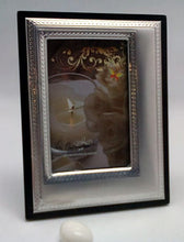 Load image into Gallery viewer, Italian 925 Silver Argento Wood Table Clock or Picture Frame  #923C
