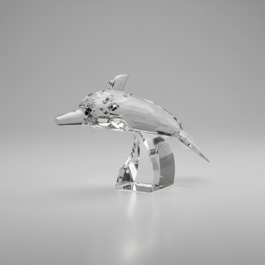 Bomboniere delfino di cristallo italiano #CR-098