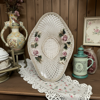 Cesta de porcelana #B963