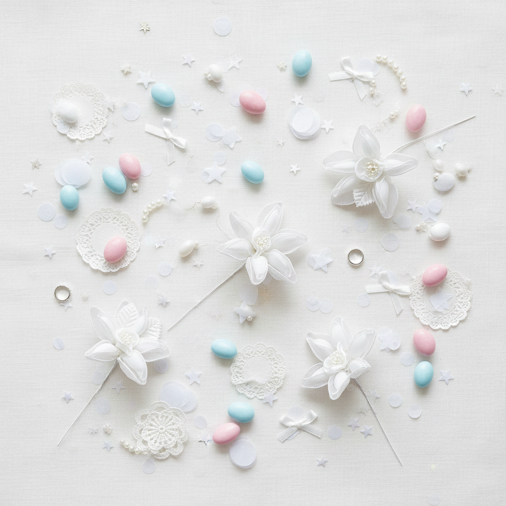 Hojas de nailon con bolsillo para confeti 144 piezas por bolsa #61172N