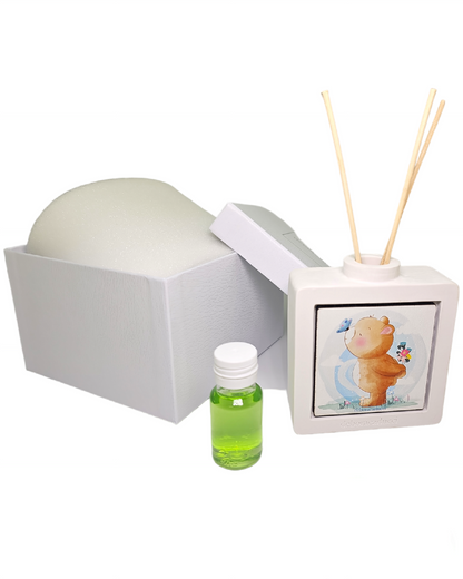 Debora Carlucci Aromatherapy Blue Teddy Bear Diffuser W. Scent  #DC23200B