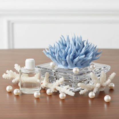 Debora Carlucci Blue Coral Crystal Base Aromatherapy Diffuser w/ Scent #DC2686