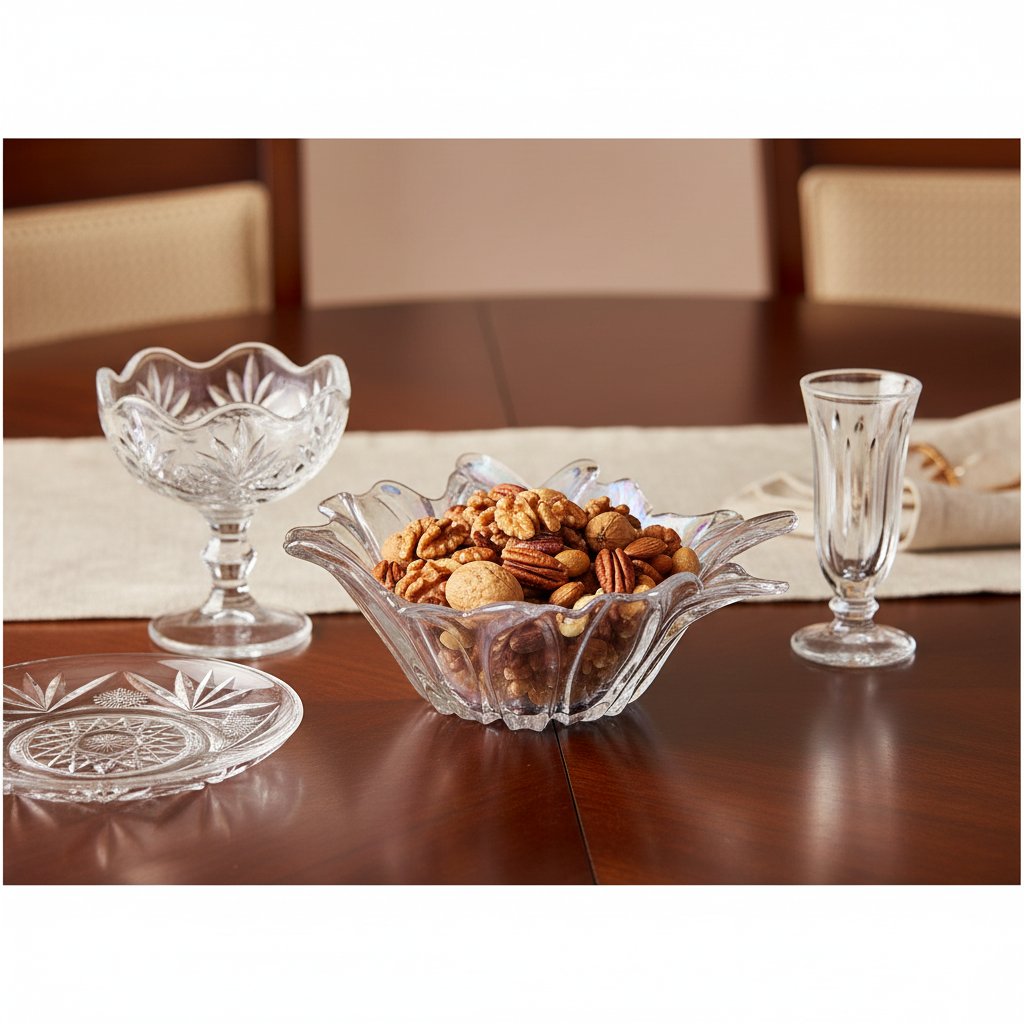 Debora Carlucci Murano Glass Sunflower Deep Candy Dish #JS3