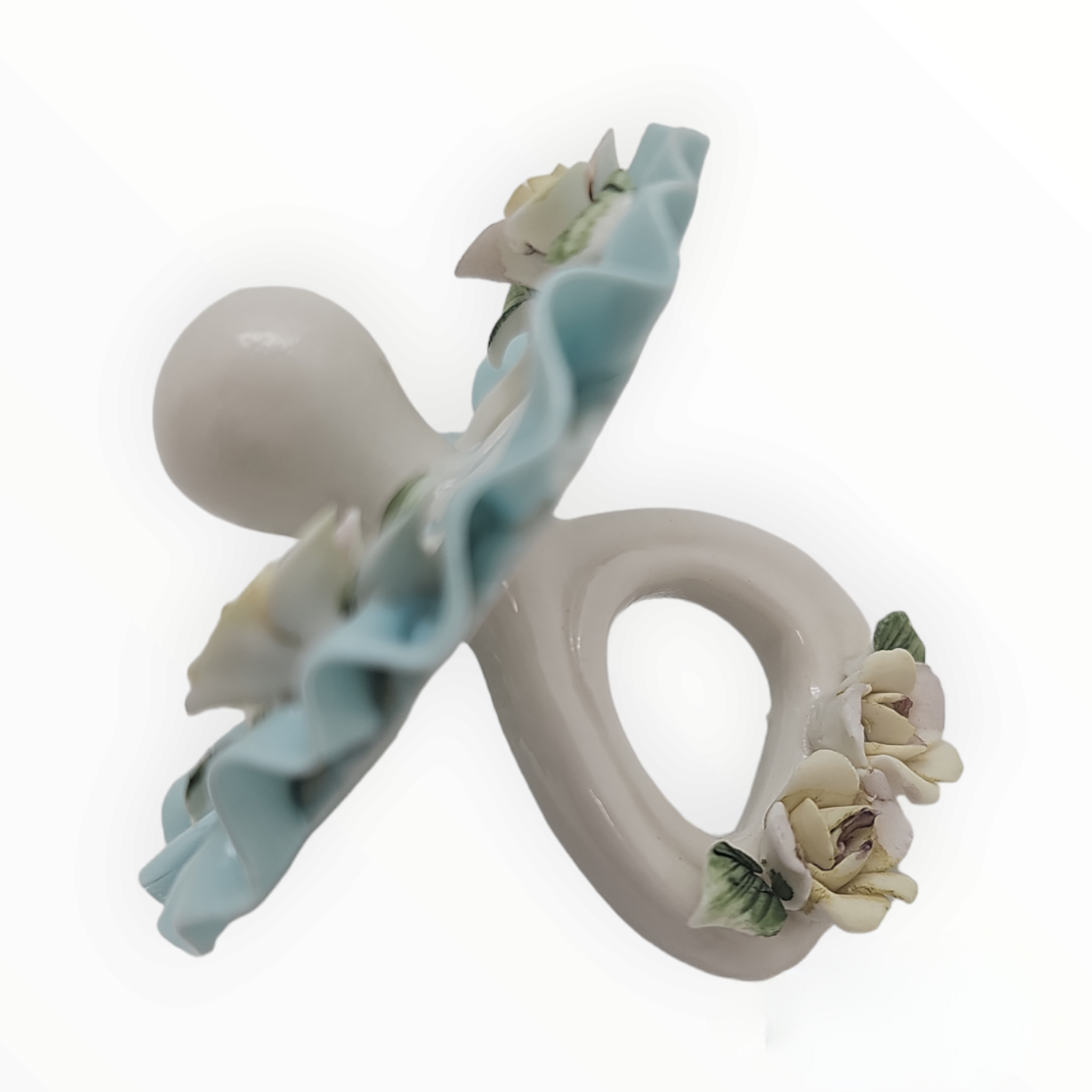 Porcelain Pacifiers Capodimonte Porcelain Baby Pacifier F5032 – J&S Italian Imports