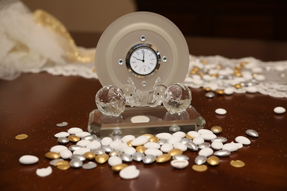 Telaio per orologio con bordo in argento argento 925 italiano # 931W