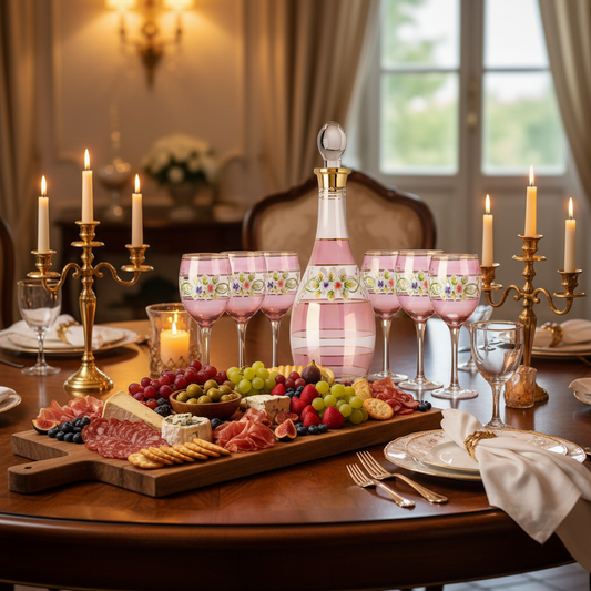 7-Piece Decanter and Wine Glass Drinkware Set #JY7410