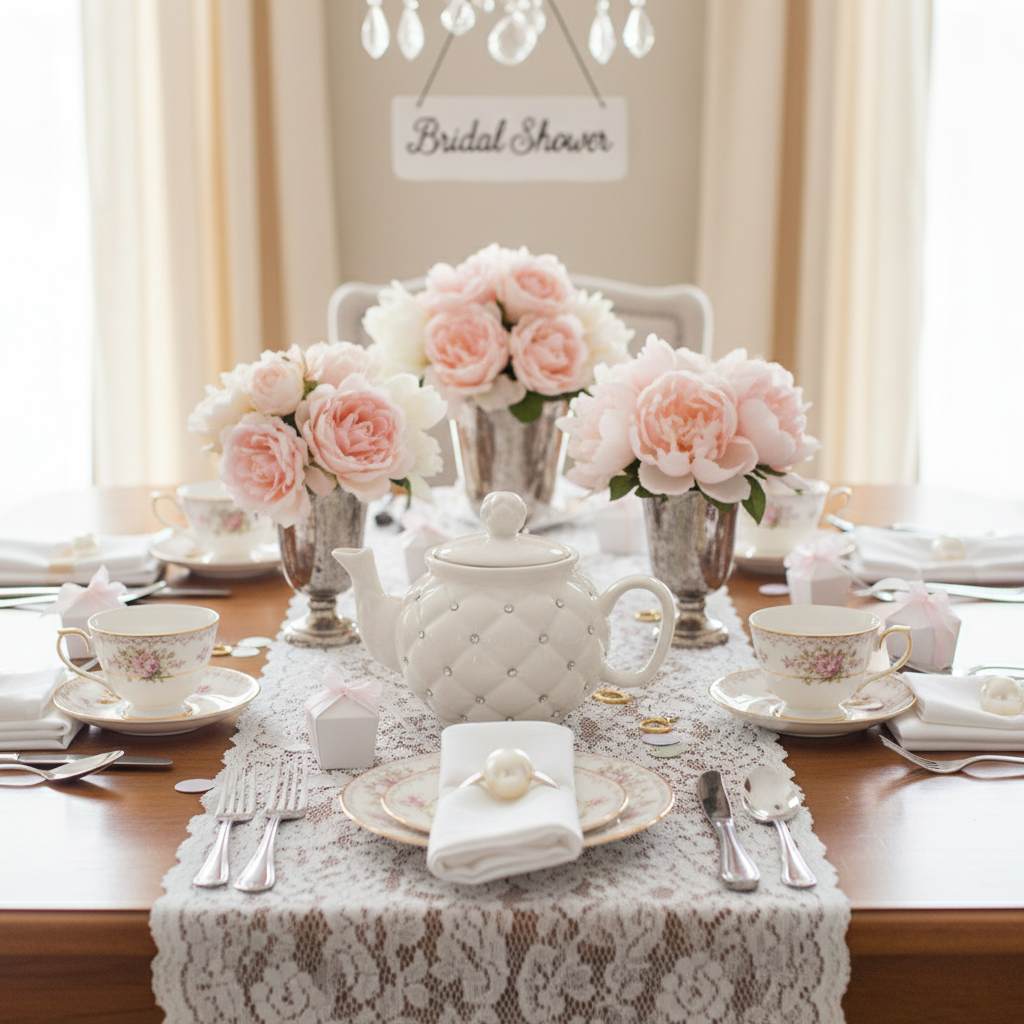 Tetera Debora Carlucci con decoración de diamantes de imitación #34024