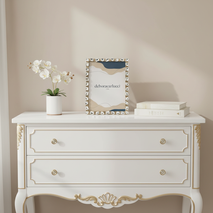 MARCO DE FOTOS PARIGI CRISTAL EMBELLECEDOR ORO 7,5 x 10 DC6188/ORO