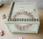 Trinket Jewelry Box Accented W. Swarovski Elements #30605