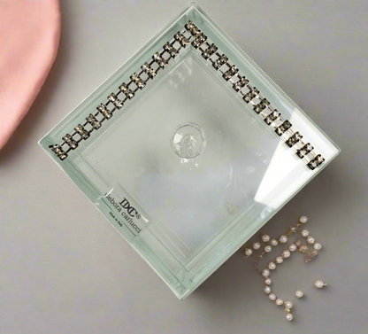 Trinket Jewelry Box Accented W. Swarovski Elements #30605
