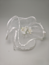 Load image into Gallery viewer, White/ Ivory 9&#39; Satin Edge Tulle Netting 12pcs/bag #61156IW
