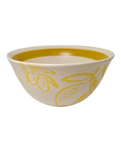 Load image into Gallery viewer, Cucina Italiana Lemon Design Serving Bowl 6&quot; L132297-456
