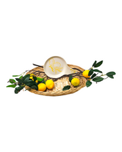 Load image into Gallery viewer, Cucina Italiana Lemon Design Spoon Rest 8 1/2&quot; L130121-456
