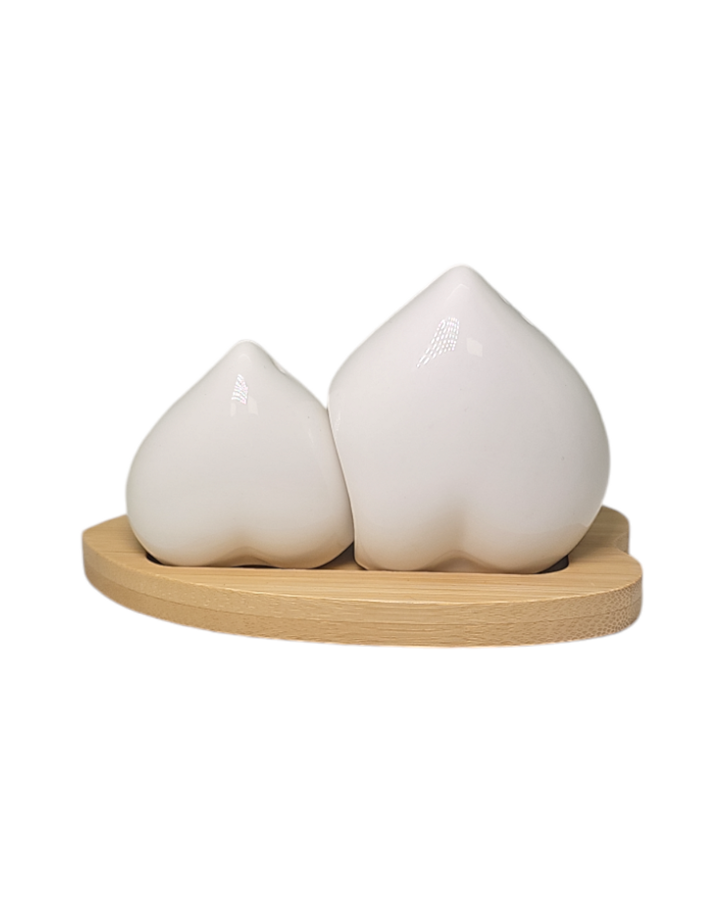 Sogno D' Oro Salt and Pepper Heart Shape  #SD061029