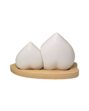 Load image into Gallery viewer, Sogno D&#39; Oro Salt and Pepper Heart Shape  #SD061029
