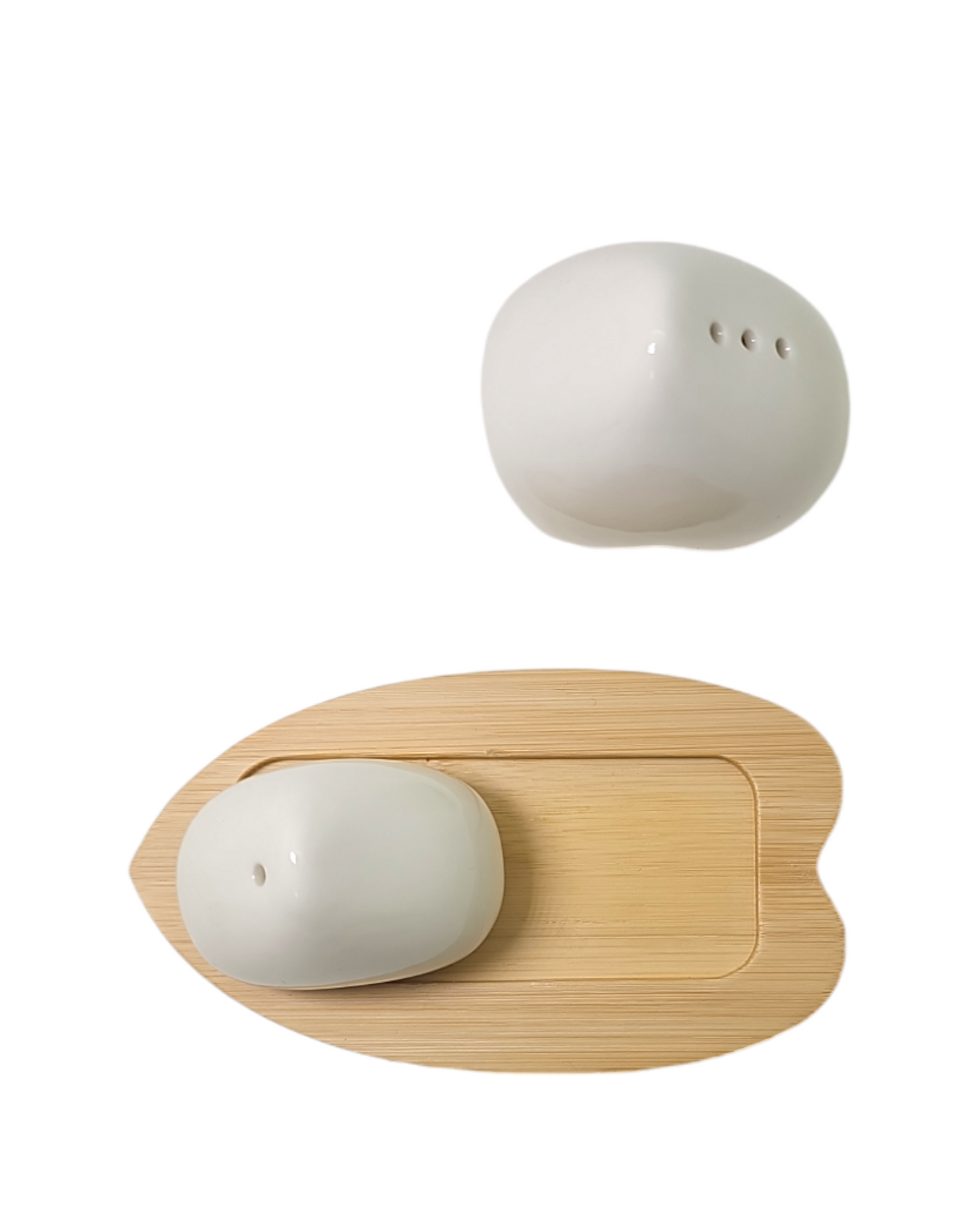 Sogno D' Oro Salt and Pepper Heart Shape  #SD061029
