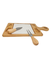 Load image into Gallery viewer, Sogno D&#39; Oro Bamboo Cheese Cutting Board  SD201906
