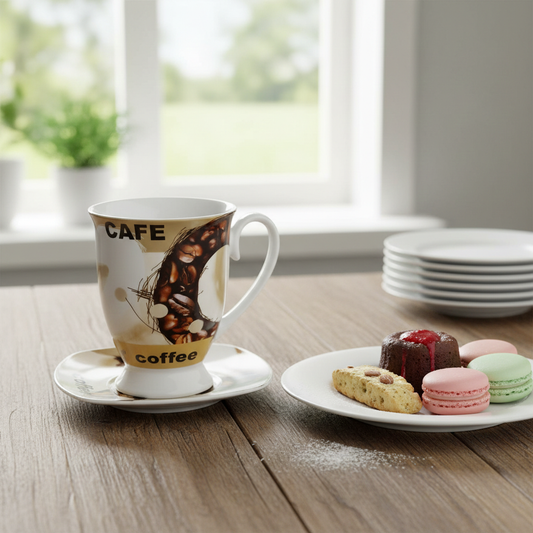 Original Cucina Italiana Porcelain Coffee Mug #R10116
