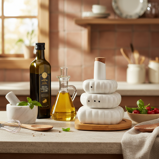 Set di 2 tazze da caffè e piattino in porcellana originale Cucina Italiana Decoro Limone #R10105-47