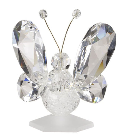 Figurilla de mariposa blanca de Murano y cristal italiano al 24 % #12557