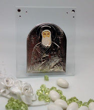 Carica l&#39;immagine nel visualizzatore di Gallery, Vescovo greco argento argento 925 italiano con bomboniera in cristallo Swarovski # 18291 
