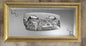 Cornice da parete con angeli custodi in argento 925 italiano argento AG20199 