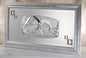 madonna w. Marco de Pared Infantil Plata 925 Argento #20200 