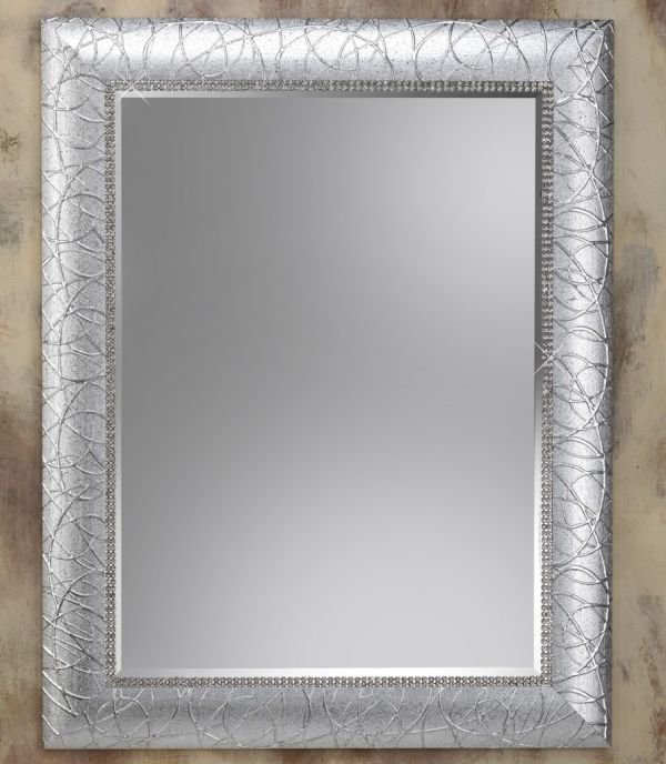 Mirror w. Swarovski Crystals Border #20207