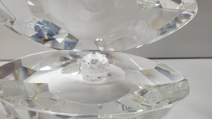 Ostra de cristal con perla #CR034