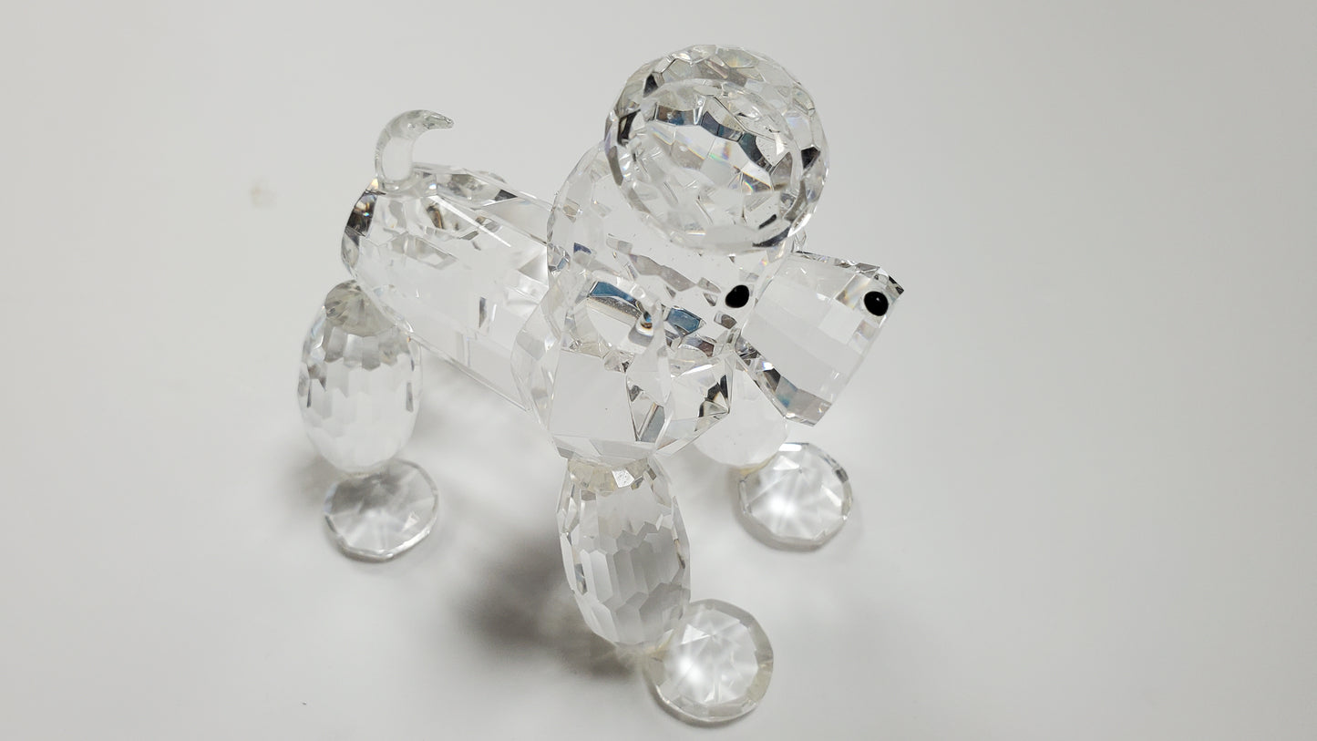 Crystal Poodle Figurine #CR016
