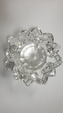 Load image into Gallery viewer, Italian Crystal  Lotus Centerpiece 12 x 12 x 8 #CR212
