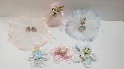 Porcelain Decorative Pins  #7D1380