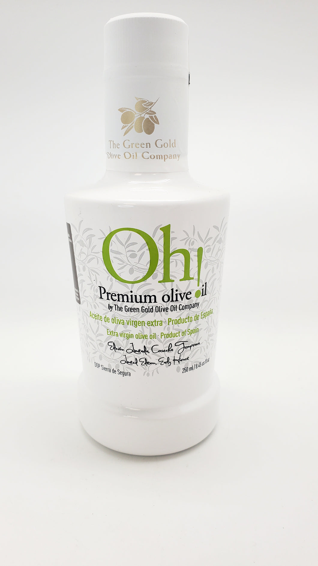 Oh Olive Oil Bottle OL-001 250 Ml / 8.45OZ (Please call us to order this item)