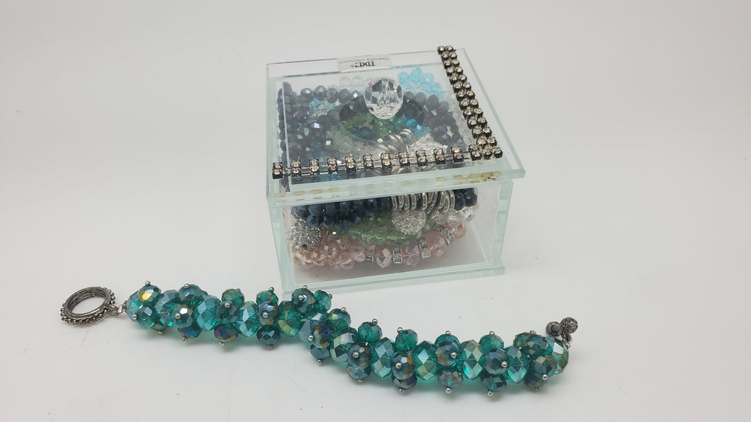 Trinket Jewelry Box Accented W. Swarovski Elements #30605