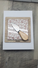 Load image into Gallery viewer, Debora Carlucci 5x5 Square Cheese Board Hearts Pattern #6902

