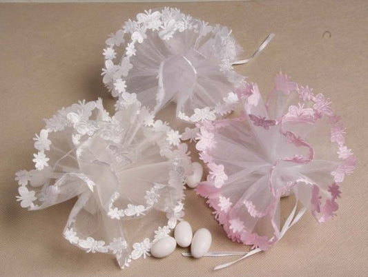 Butterfly Edge Tulle 25pcs per bag #61193