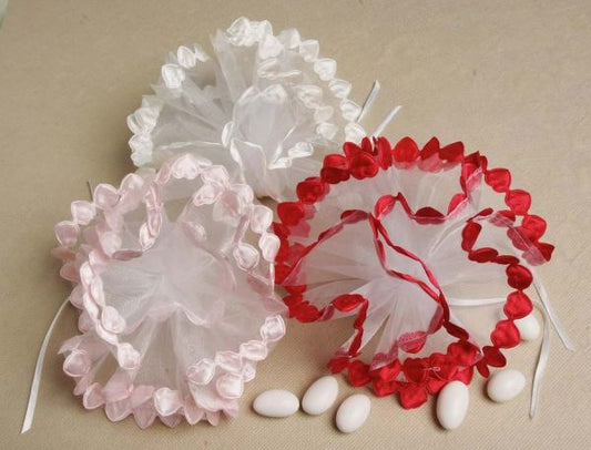 Heart Edge Netting 25pcs/bag #61207