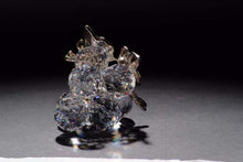 Load image into Gallery viewer, Italian 24% Crystal Grape Cluster W/ Silver Stem #6190
