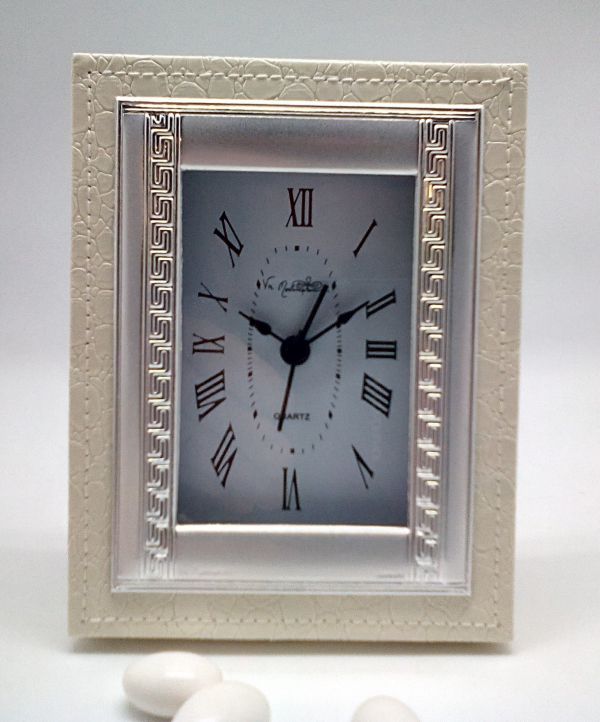 Italian 925 Argento Silver Border Clock Frame #931W