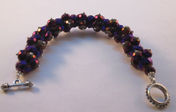 Women's Crystal Toggle Bracelet #DB002