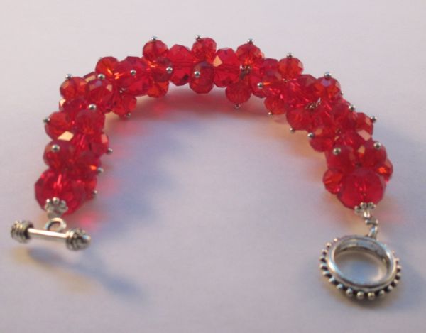 Women's Crystal Toggle Bracelet #DB002