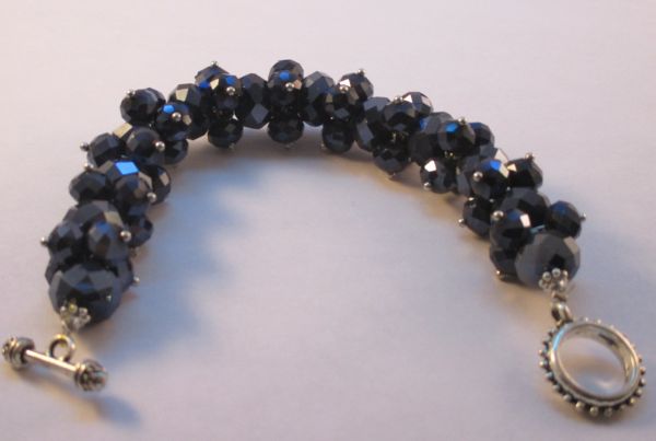 Women's Crystal Toggle Bracelet #DB002
