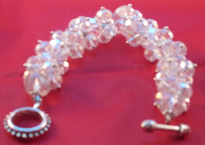 Women's Crystal Toggle Bracelet #DB002