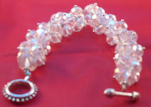 Load image into Gallery viewer, Women&#39;s Crystal Toggle Bracelet #DB002
