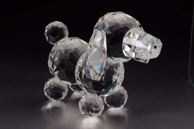 Crystal Puppy Figurine Centerpiece #CR044
