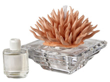 Cargar imagen en el visor de la galería, Difusor de aromaterapia con base de cristal de coral melocotón Debora Carlucci con aroma #DC2687
