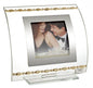 Cornice italiana con maglie in oro ornata con elementi in cristallo Swarovski # 30076