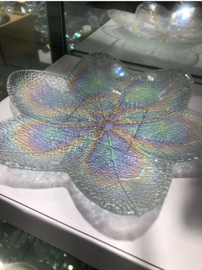 Debora Carlucci Murano Glass Daisy Candy Dish #JS1